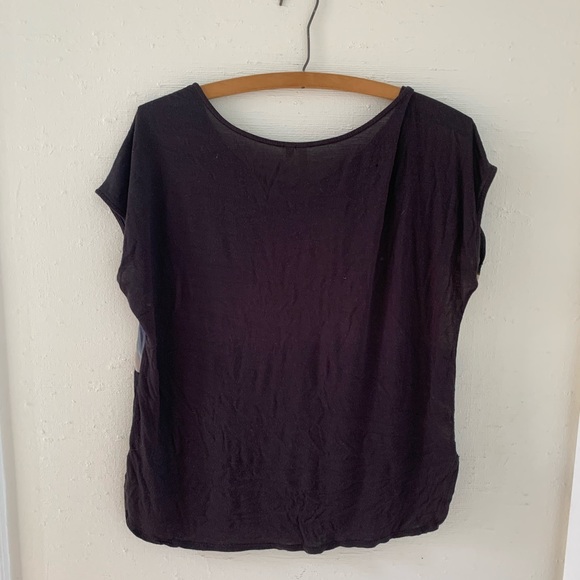 Silk graphic t shirt - Picture 3 of 4